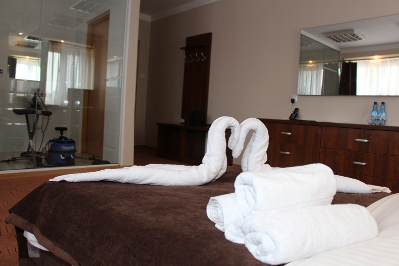 Obrazek przedstawia zdjęcie pracowni hotelarskiej w Zespole Szkół w Janowie Lubelskim