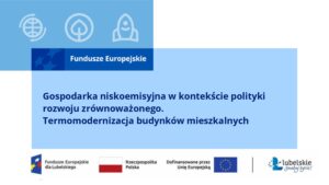 Read more about the article Gospodarka niskoemisyjna w kontekście polityki rozwoju zrównoważonego. Termomodernizacja budynków mieszkalnych