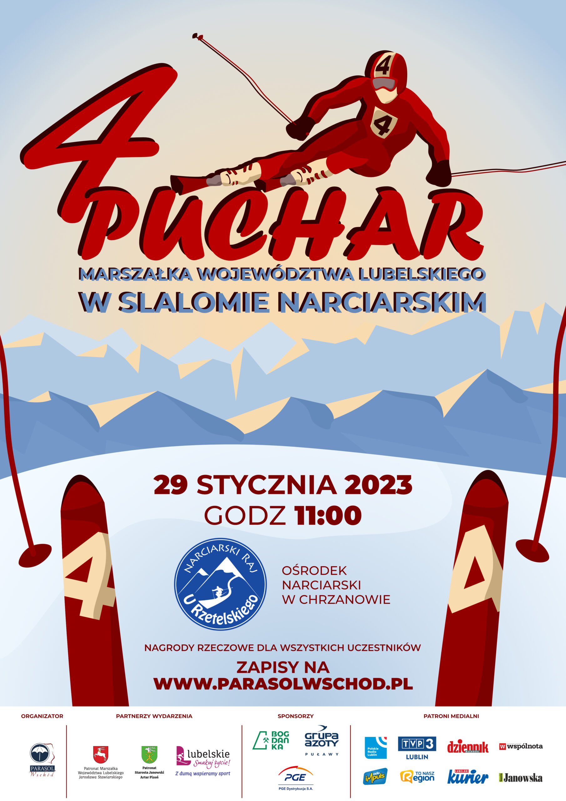 IV zawody w slalomie narciarskim o Puchar Marszałka Województwa Lubelskiego