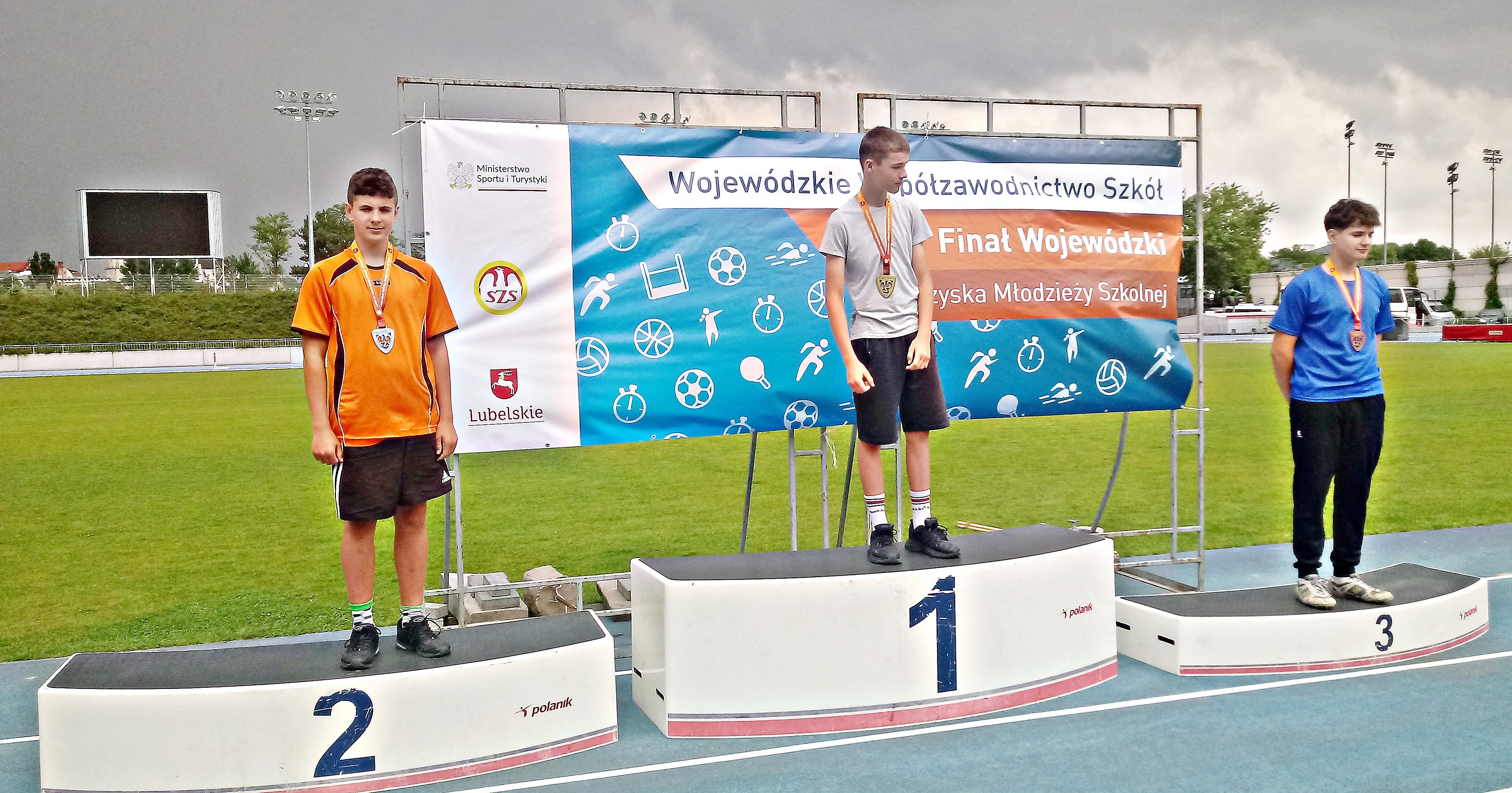 Dominik Sulima i Dawid Majkut z Potoka Wielkiego wicemistrzami województwa lubelskiego w lekkiej atletyce