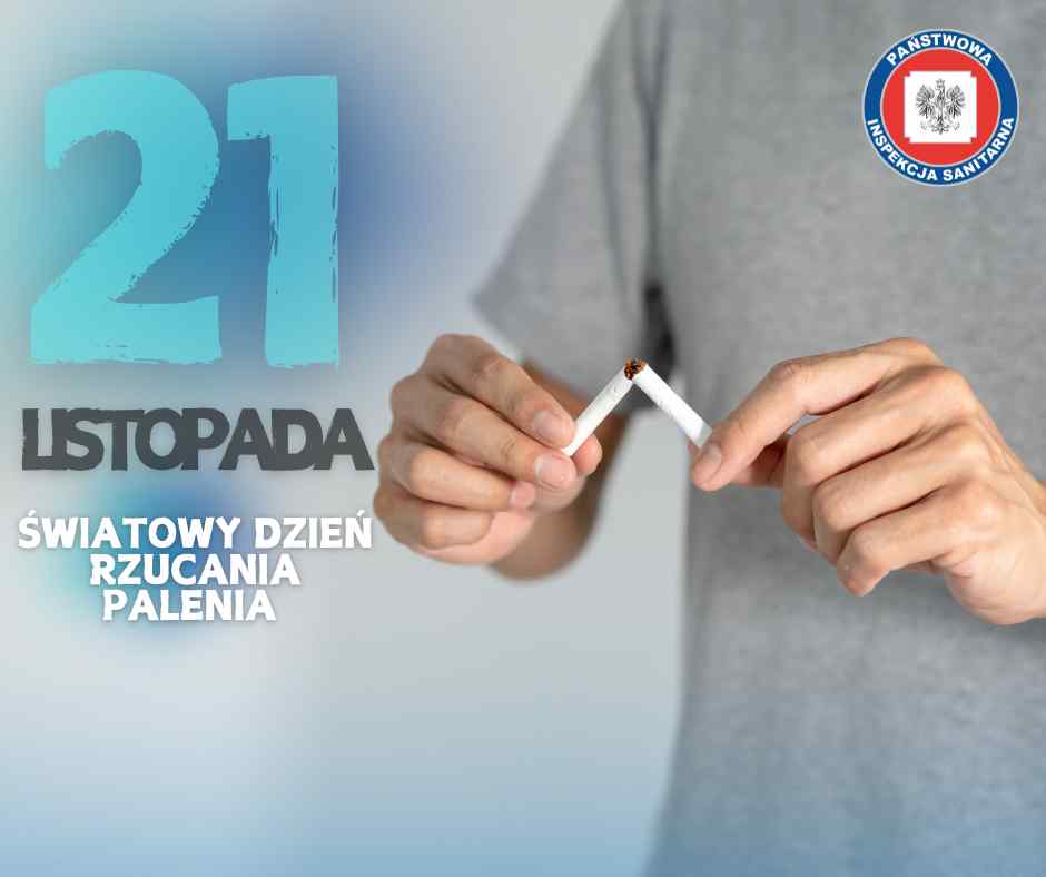 21. listopada. Światowy Dzień Rzucania Palenia