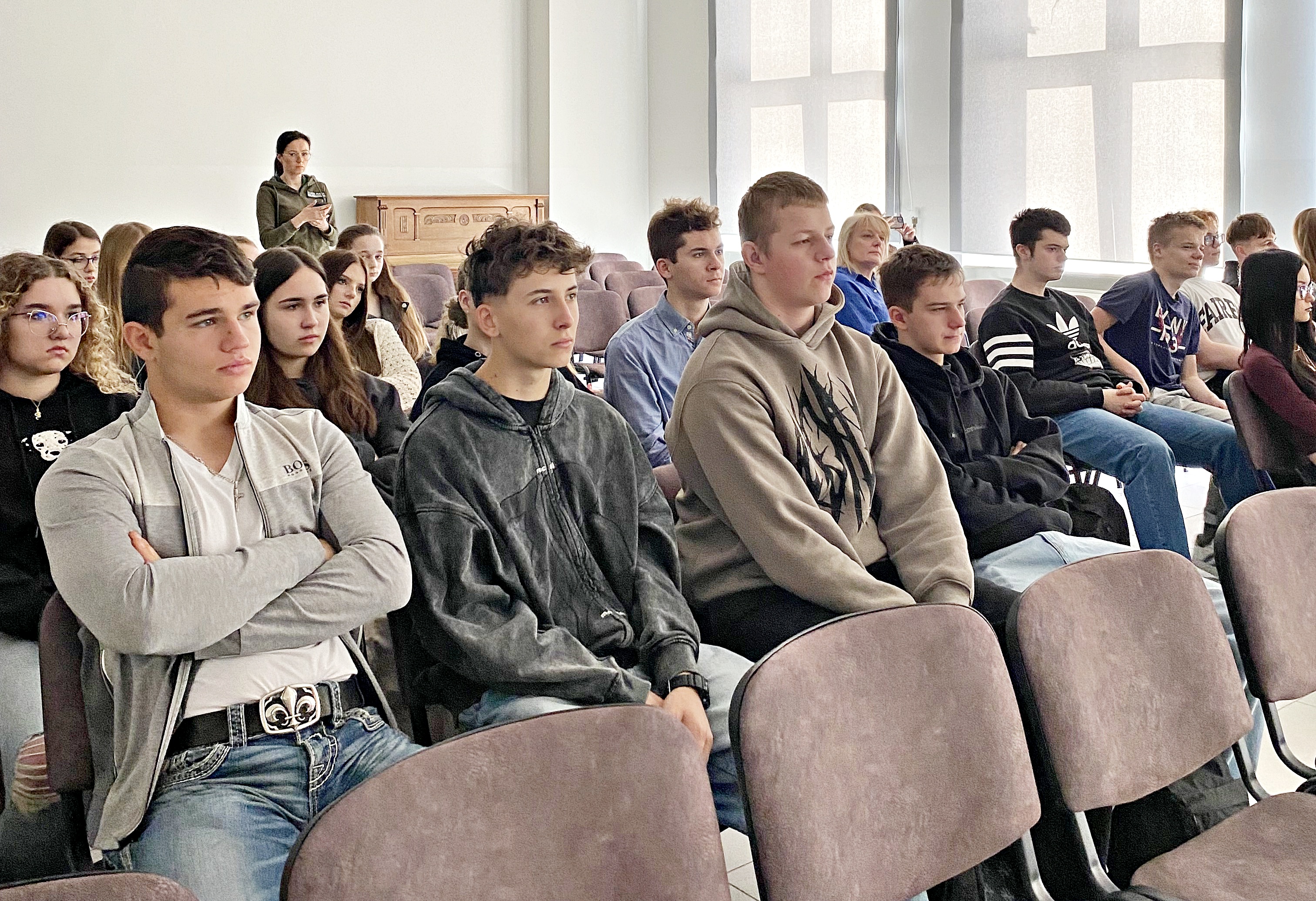 Spotkanie licealistów z pracownikami Parku Krajobrazowego – przyroda bliżej uczniów