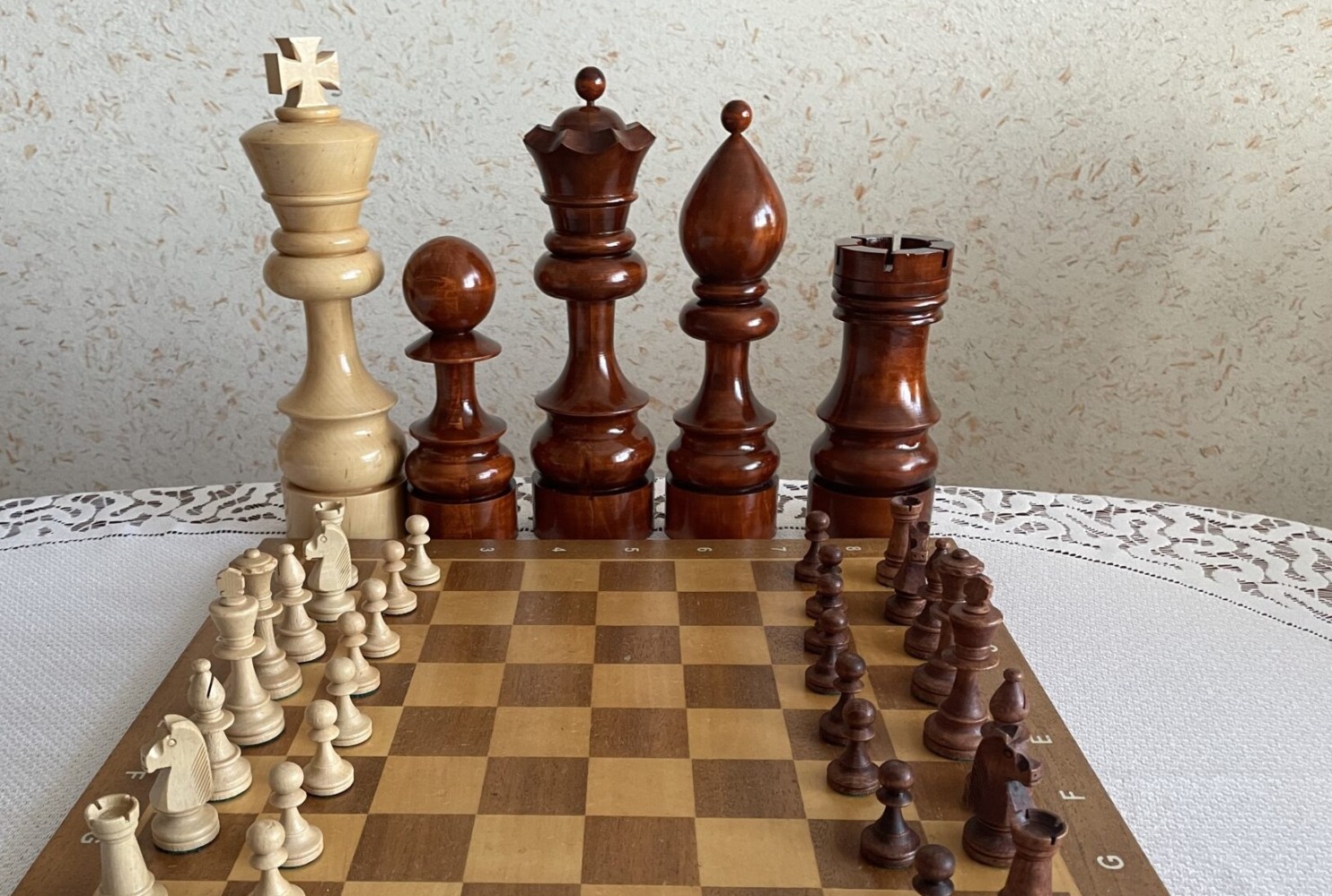 Żywe szachy, symultana i Gryczaki