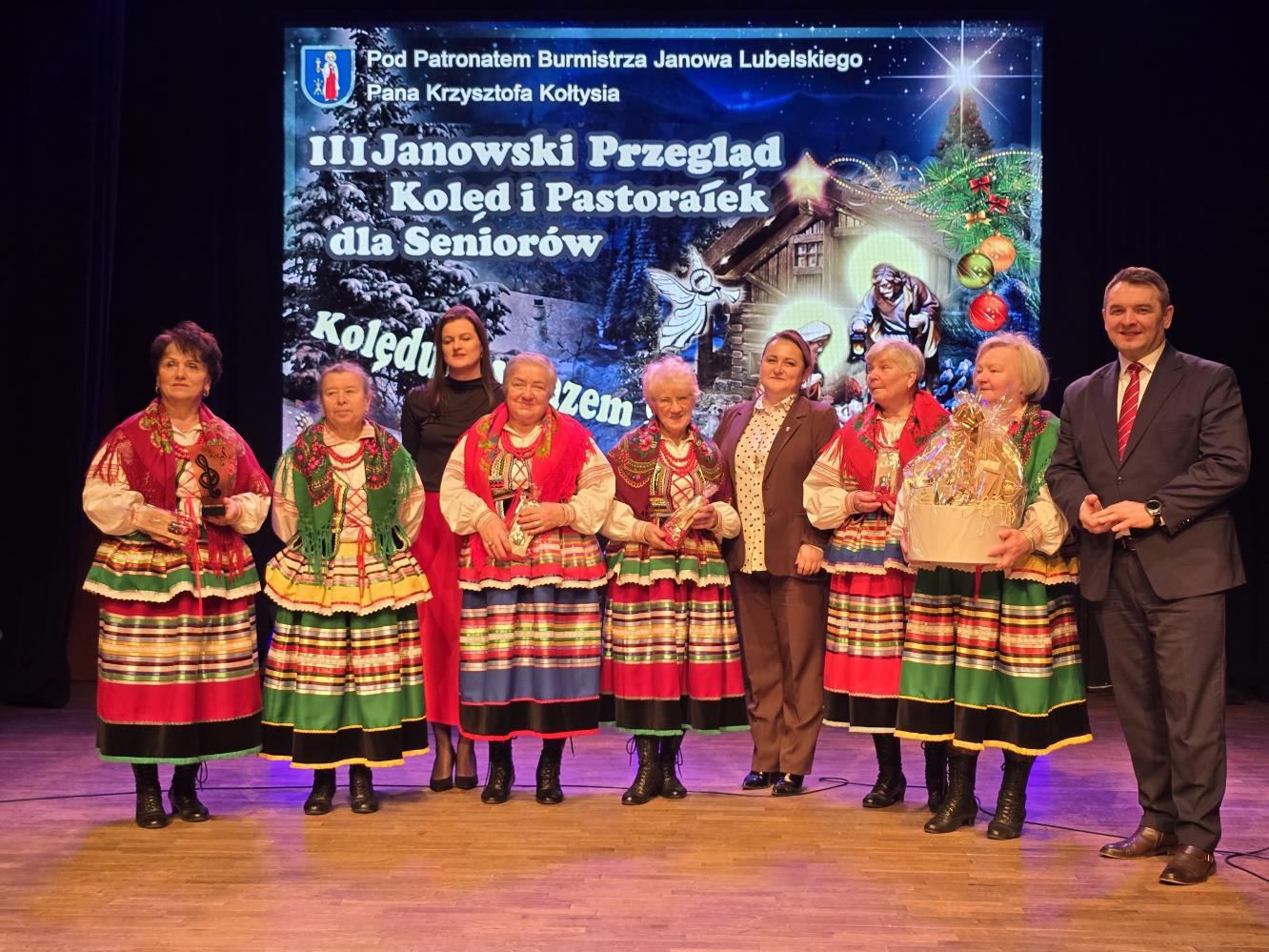 Kolędowanie z Seniorami w Janowskim Ośrodku Kultury