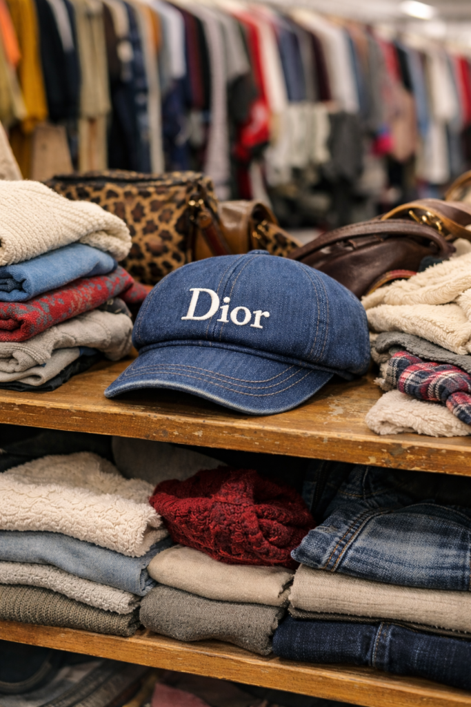 W lumpeksie znalazł czapkę Diora. Kupił za 12 zł, sprzedał za… 1500