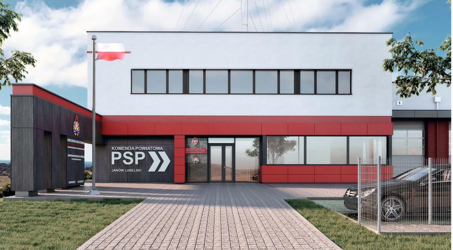 Dwa lata przygotowań, trzy lata budowy… Nowa strażnica oficjalnie oddana do użytku