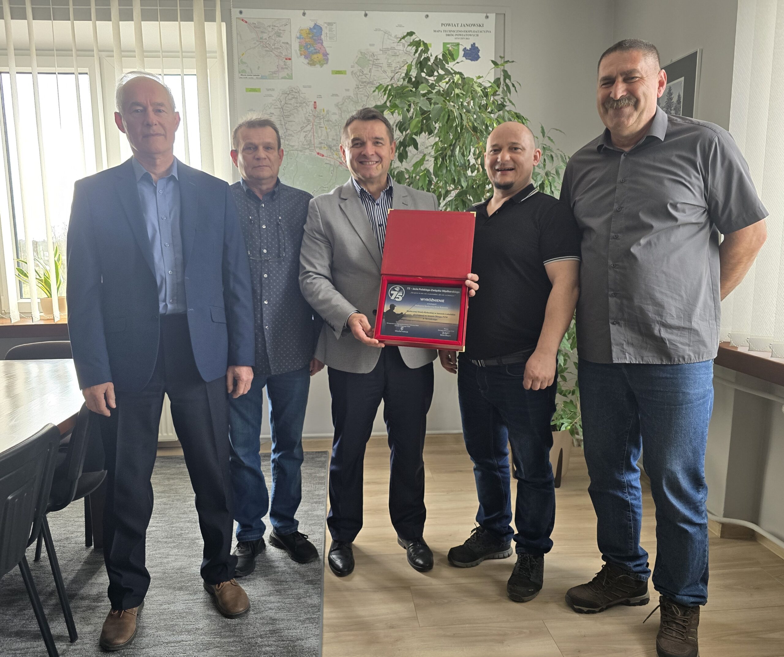 Społeczna Straż Rybacka z Janowa Lubelskiego w ścisłej czołówce kraju