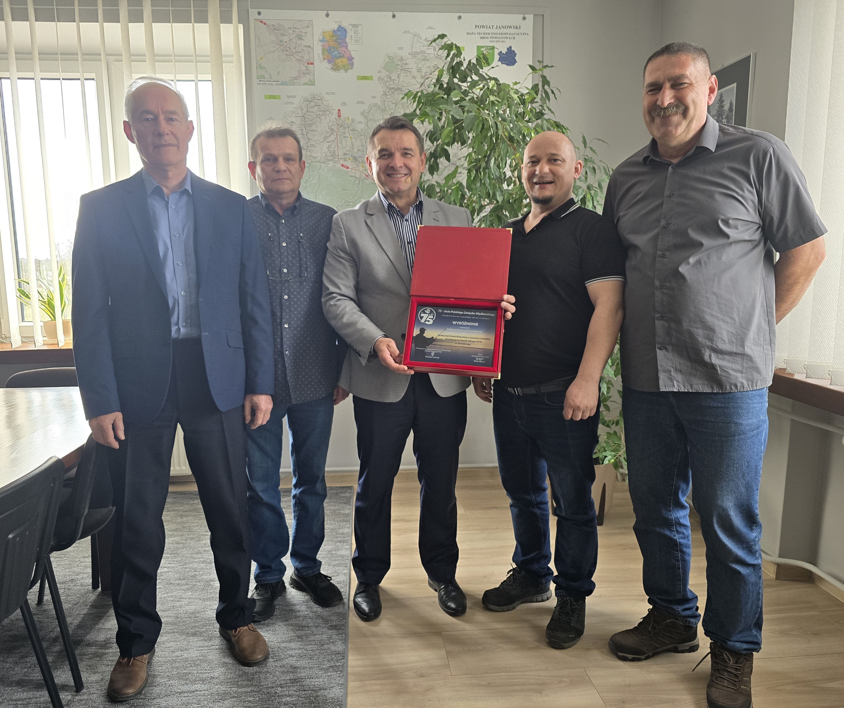 Społeczna Straż Rybacka z Janowa Lubelskiego w ścisłej czołówce kraju