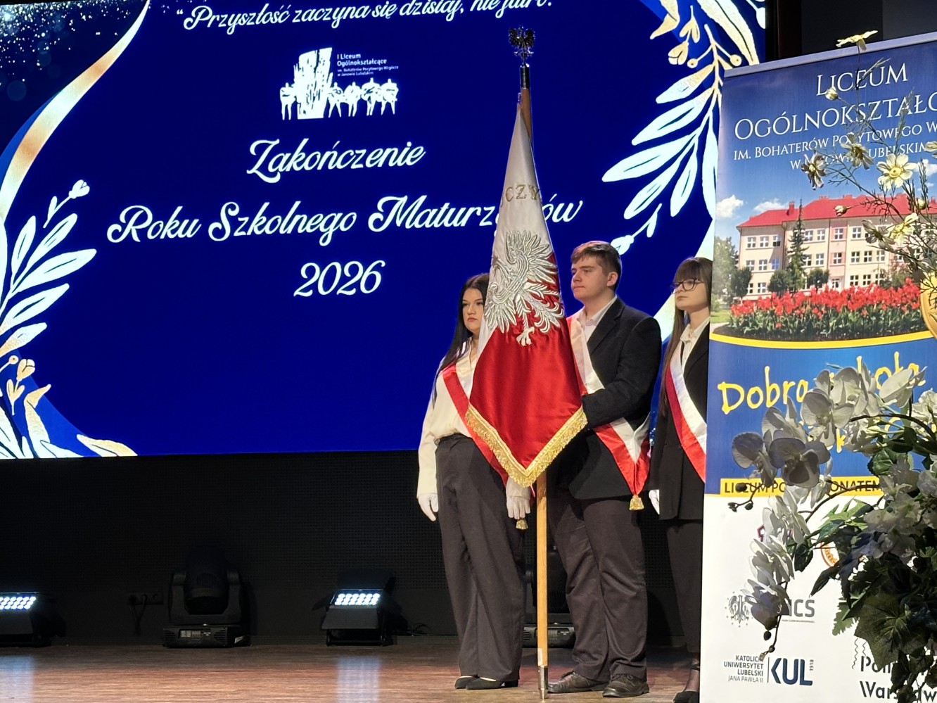 Pożegnanie kolejnego rocznika uczniów w I Liceum Ogólnokształcącym