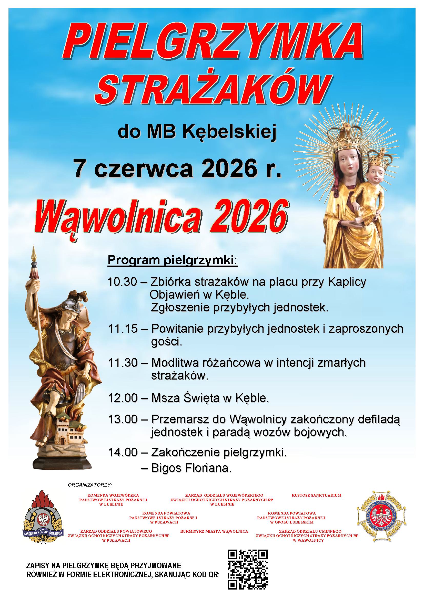 Pielgrzymka Strażaków 07.06.2026 r.
