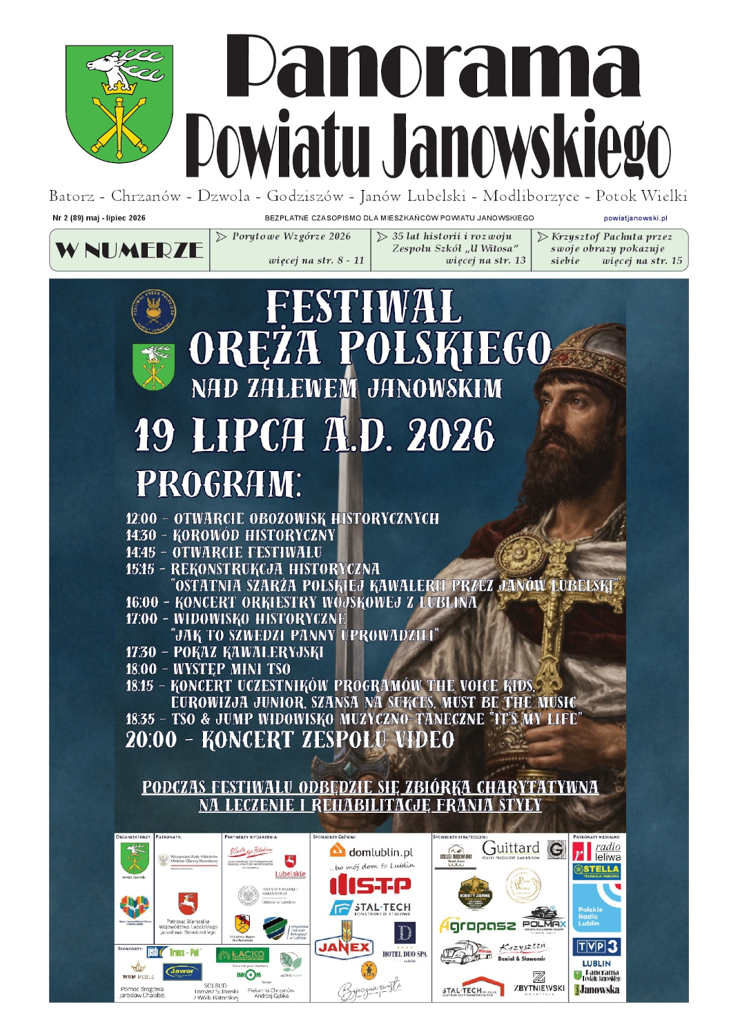 Panorama Powiatu Janowskiego – maj – lipiec 2026