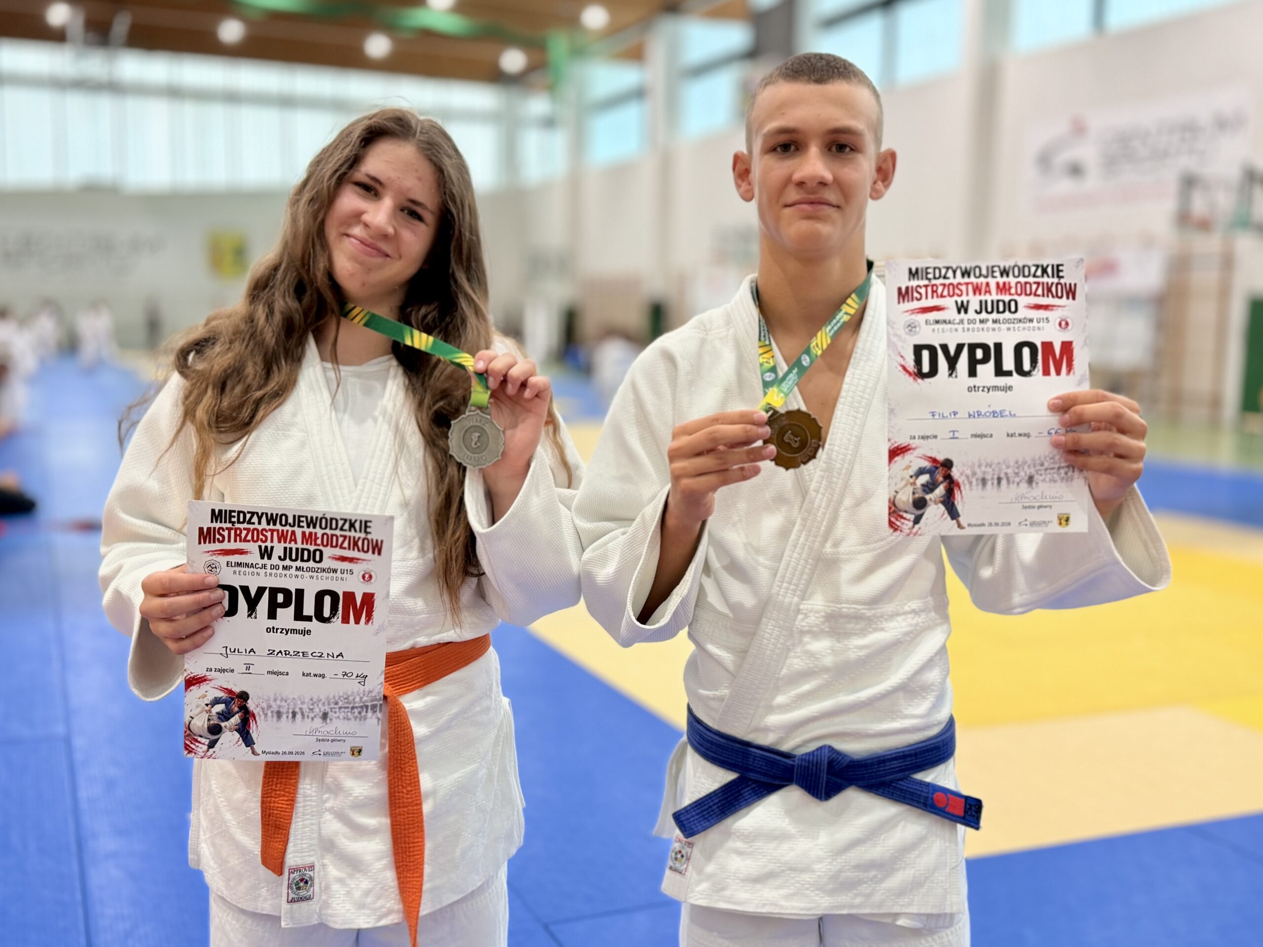 Dwa medale i dwa awanse zawodników Judo Team Modliborzyce